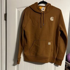 Carhartt Men's Tan Hoodie Sweater
